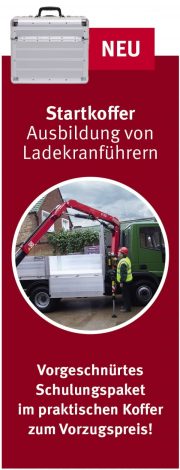 Startkoffer Ladekranführer-Ausbildung - Resch-Verlag und Bernd Zimmermann / IAG Mainz